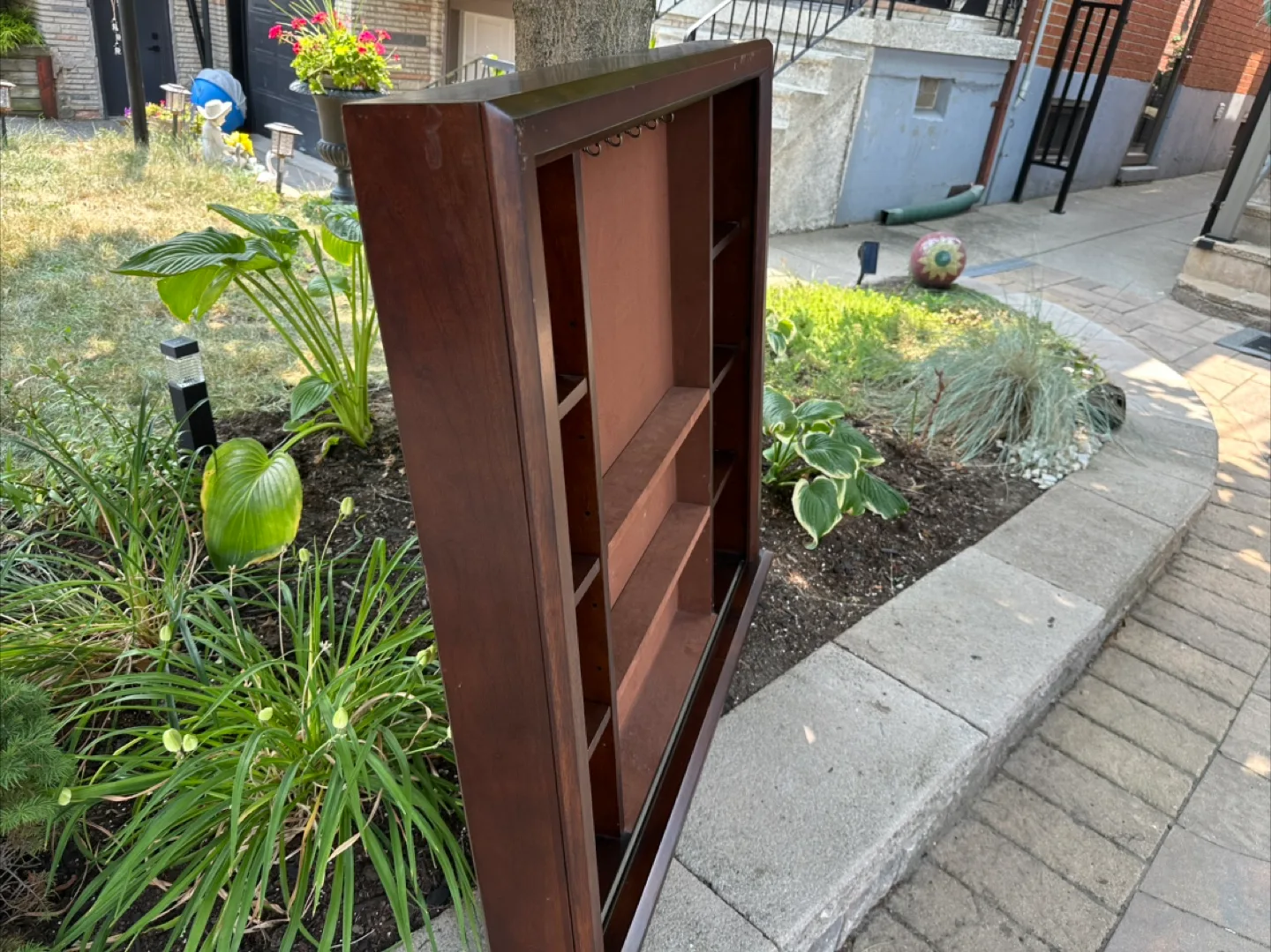 Dark Brown Wall Mounted Shelf thumbnail