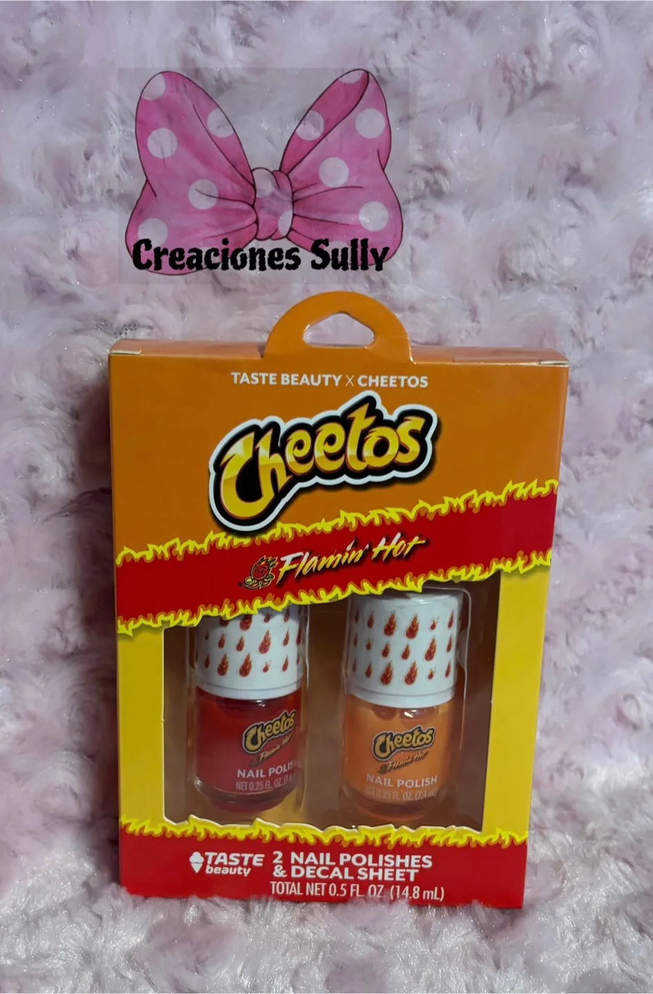 Taste Beauty x Cheetos Flamin' Hot Nail Polish Set thumbnail