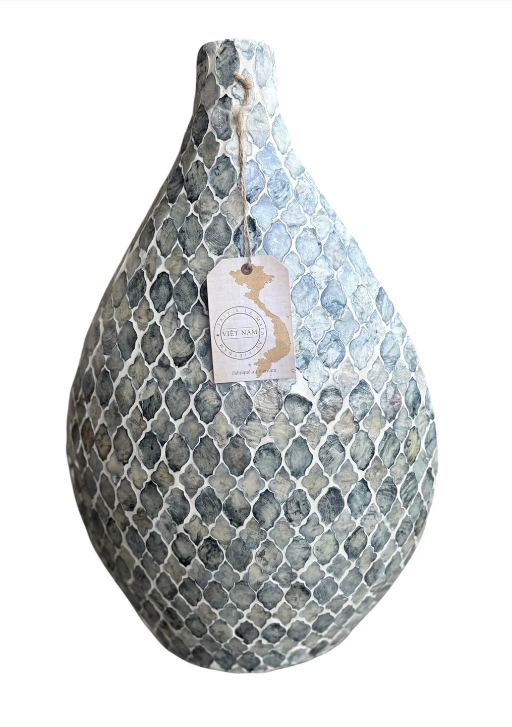 Vietnam Handicrafts Mosaic Vase thumbnail