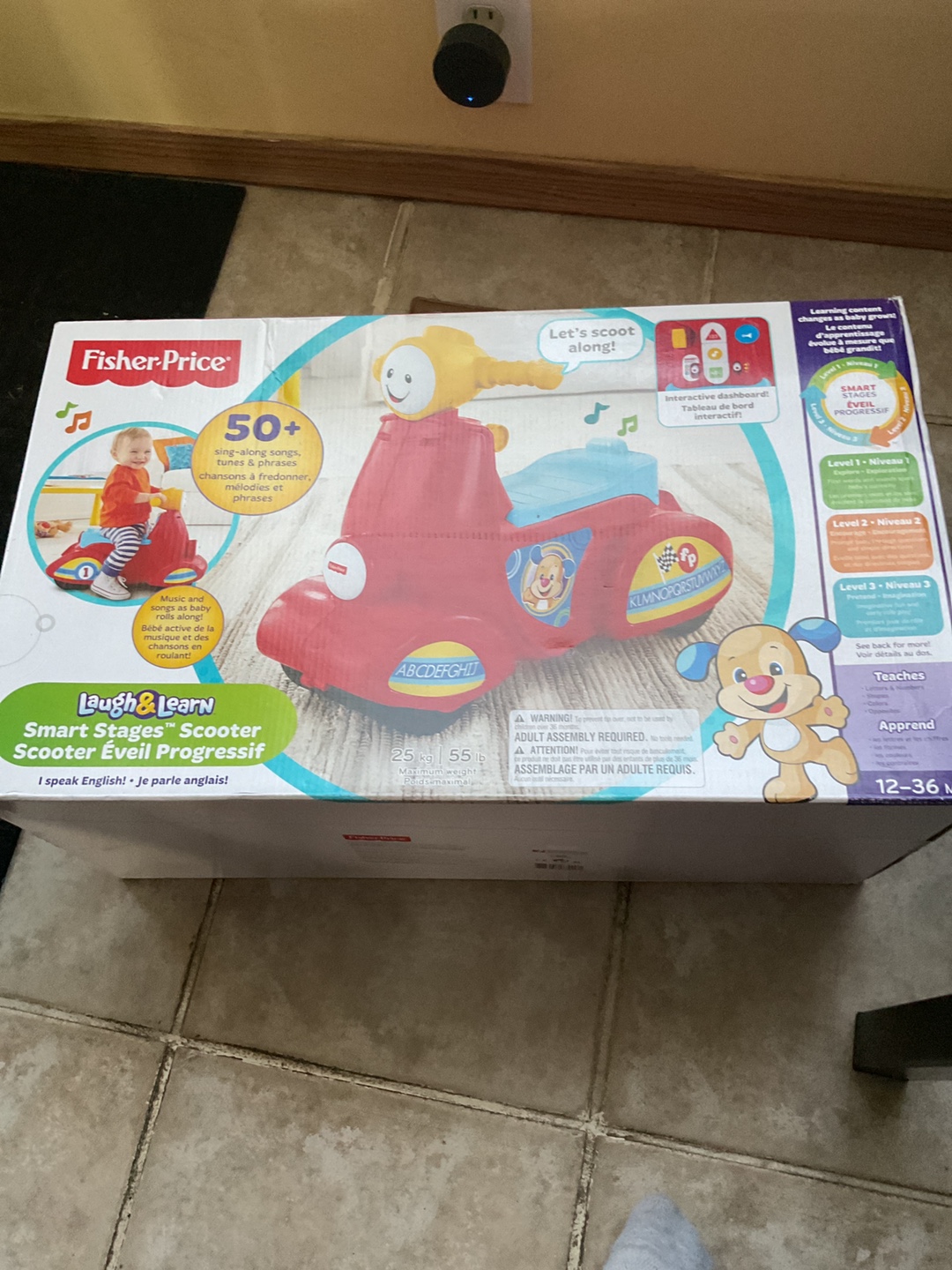 Fisher-Price Laugh & Learn Smart Stages Scooter