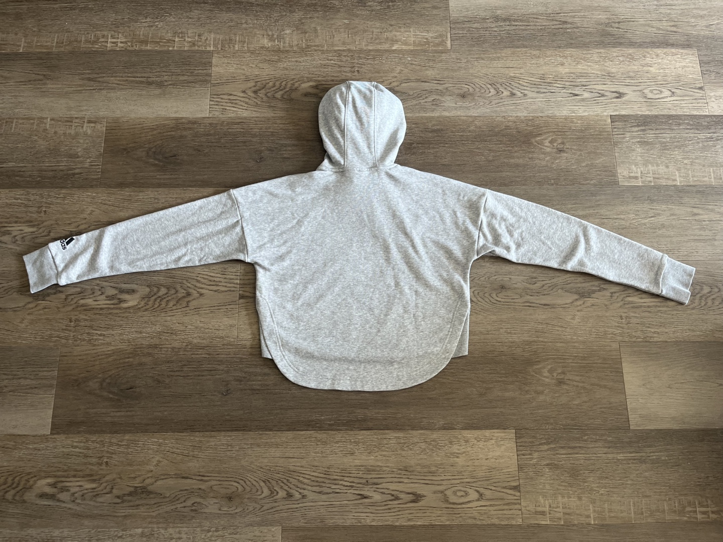 Adidas W Cropped Hoodie Grey XS - photo 2