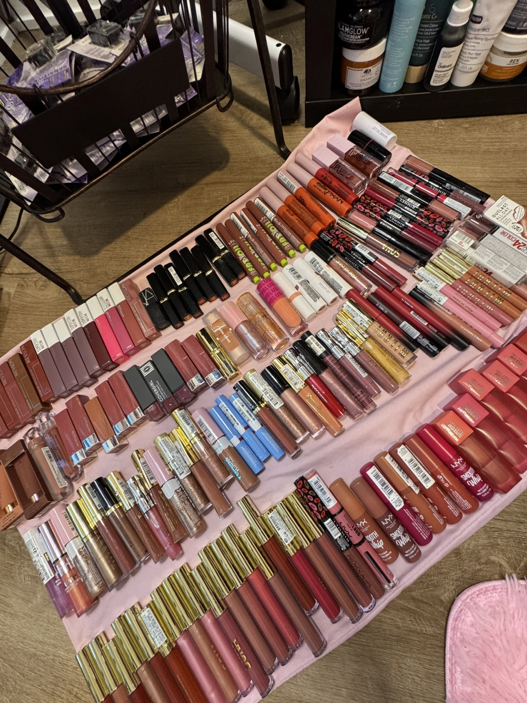 Mixed Makeup Lot - Foundation, Lipstick, Mascara