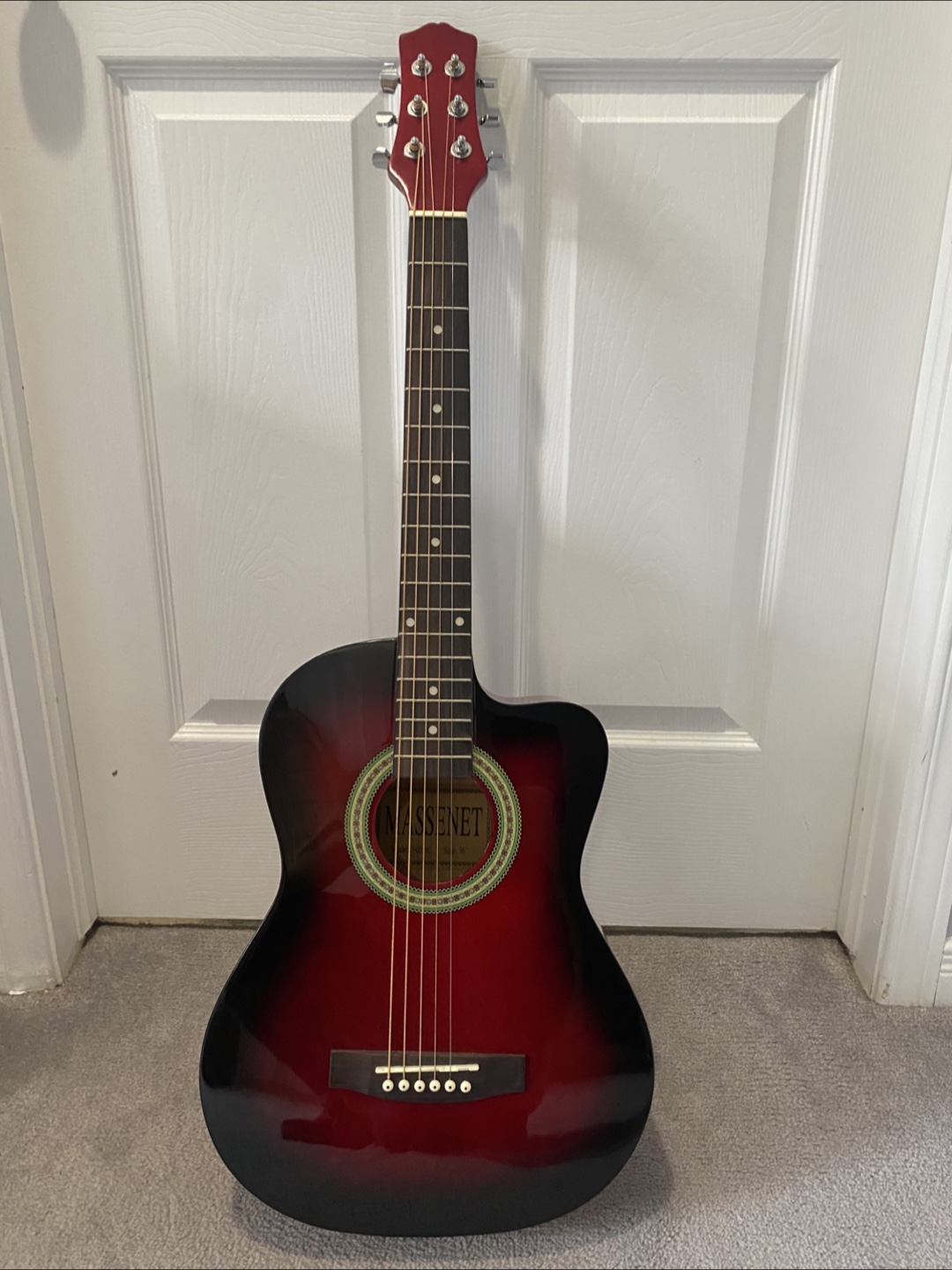 Massenet FG228C Acoustic Guitar - 36 inch