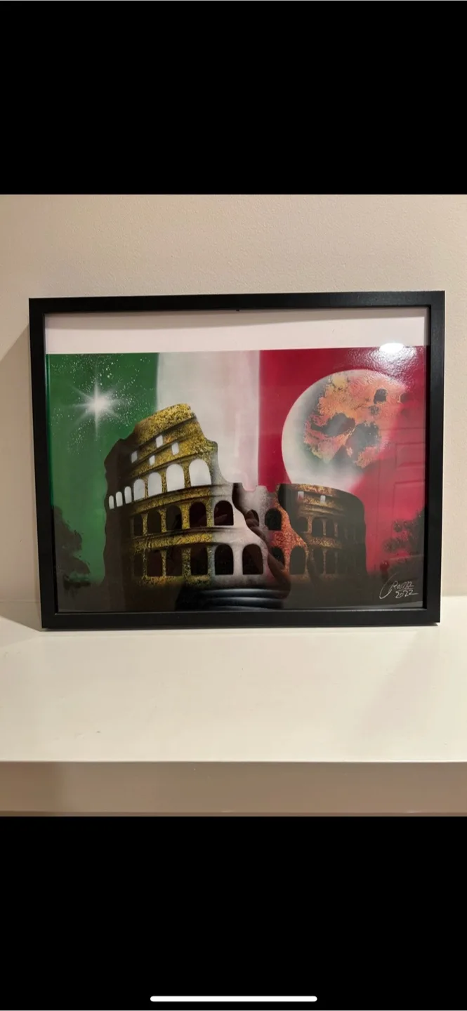 🧡IKEA Ribba Frame of the Italian Coliseum-Reduced! thumbnail