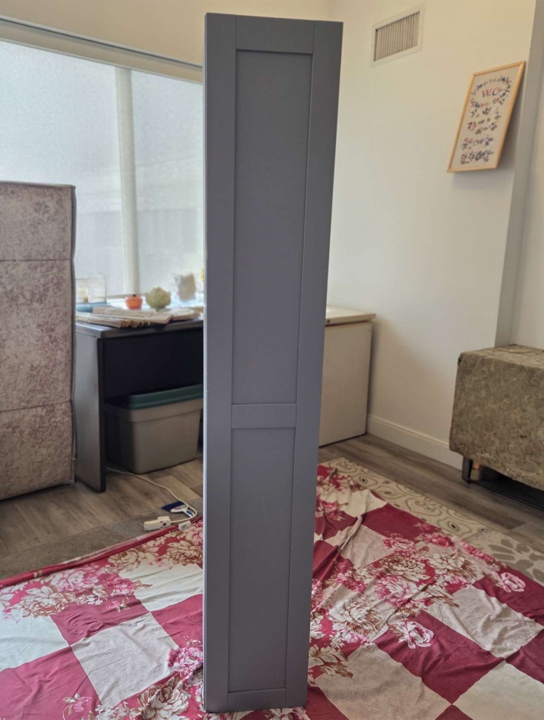 Ikea Cabinet shelf with door grey enhet - photo 2