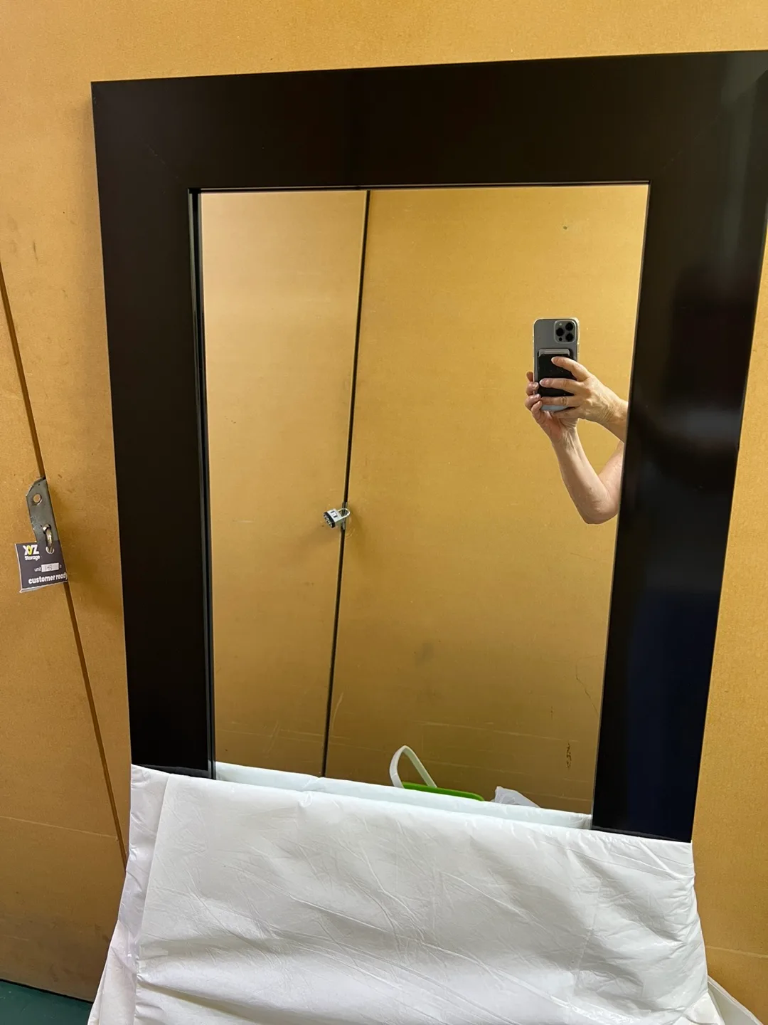 Black Framed Mirror thumbnail