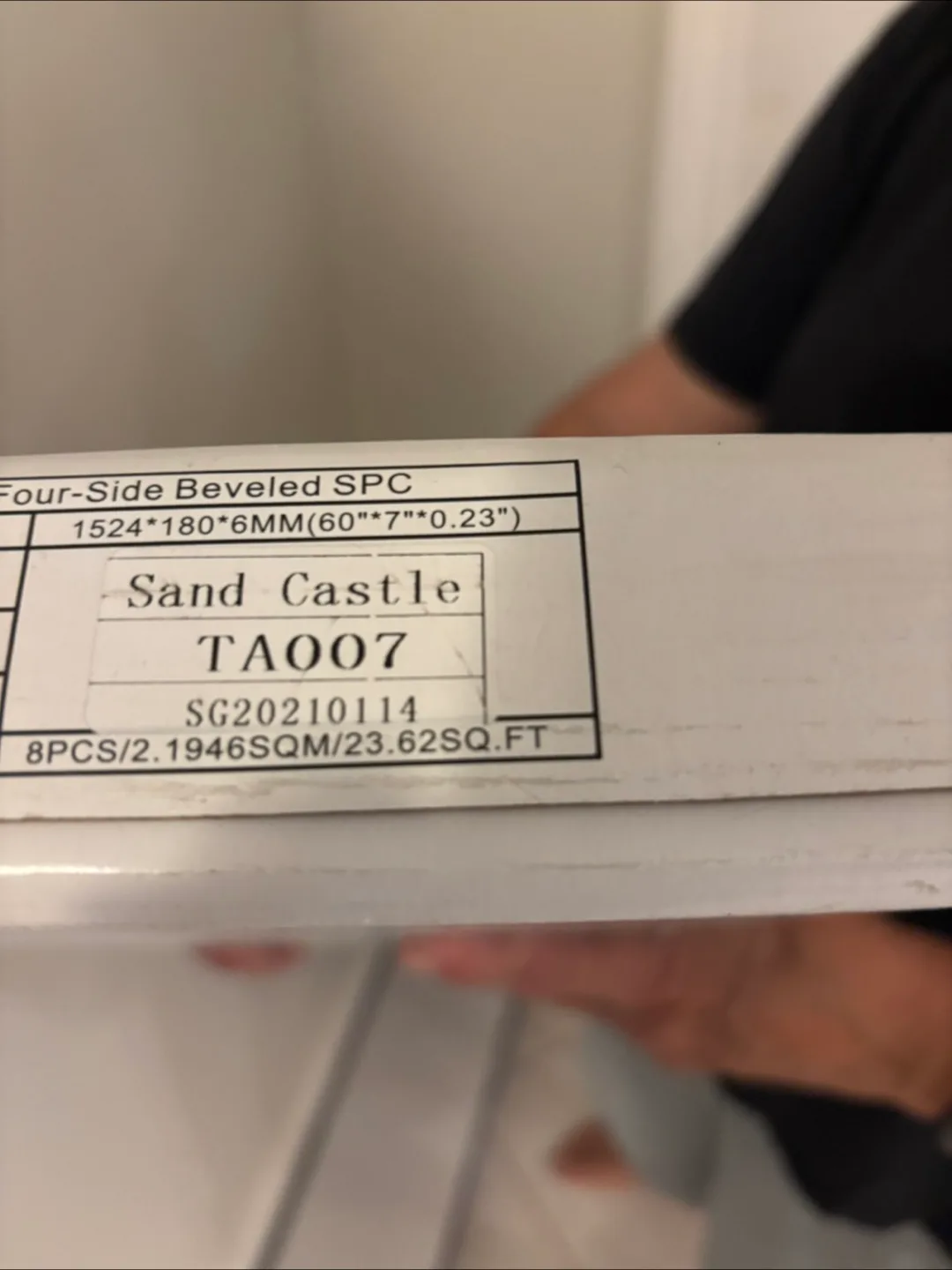 3 boxes of Best Floor Canada Vinyl SPC - Sand Castle TA007 image indicator(2)