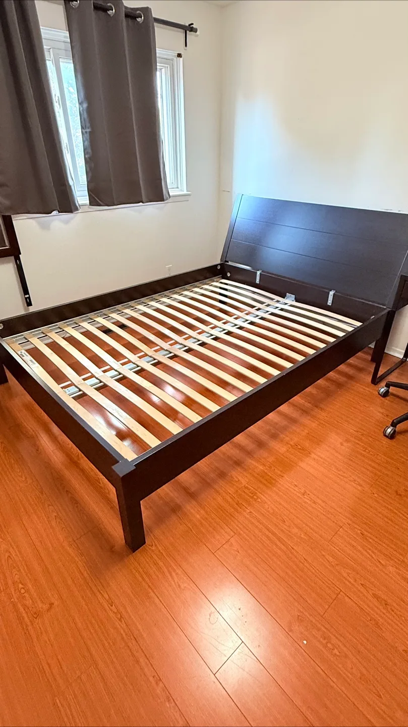 Dark Brown Bed Frame thumbnail