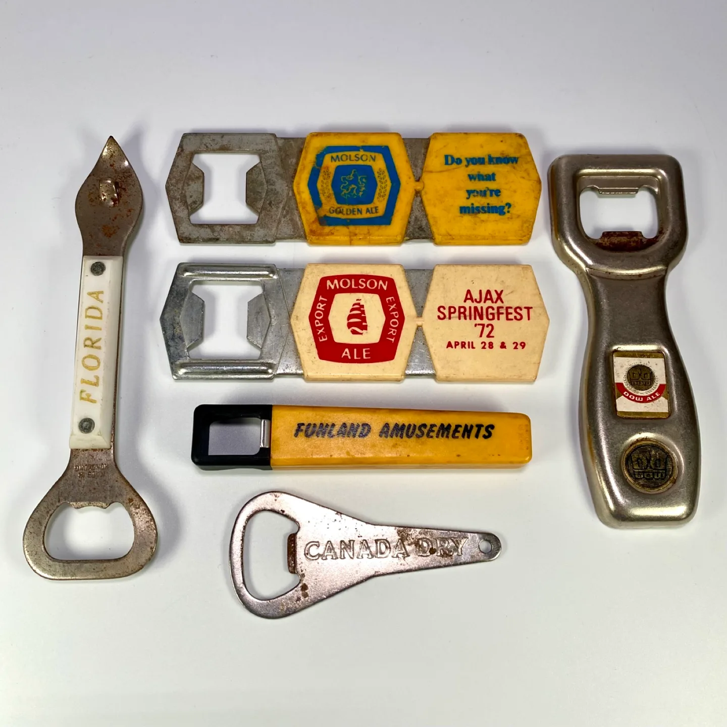 6x Vintage Bottle Openers thumbnail