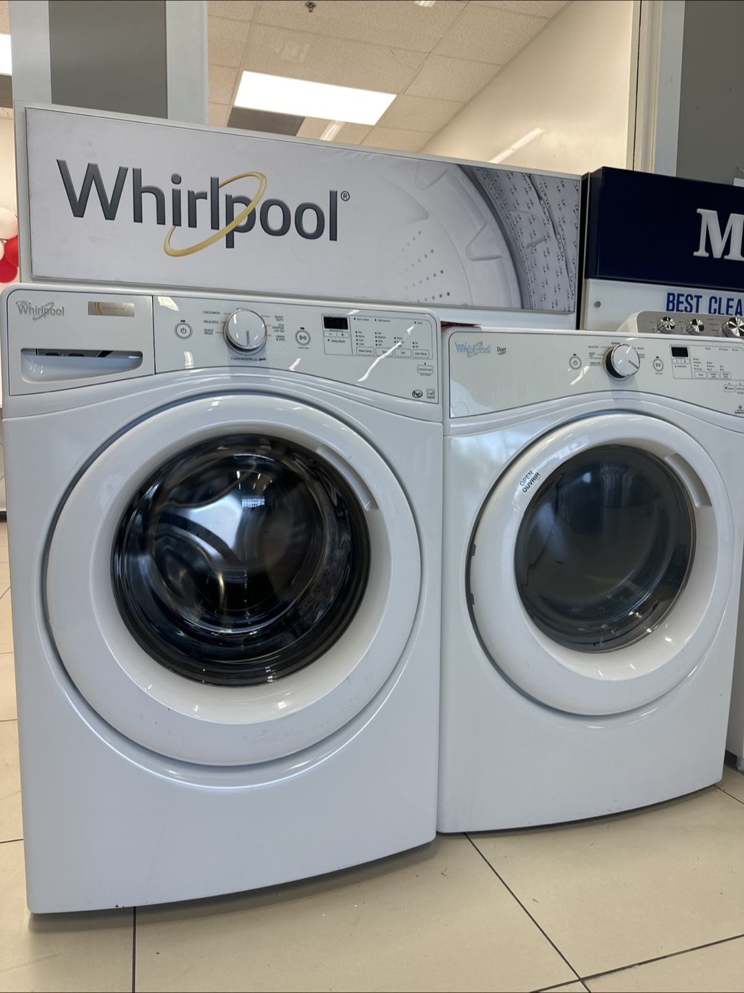 Whirlpool Washer and Dryer Set