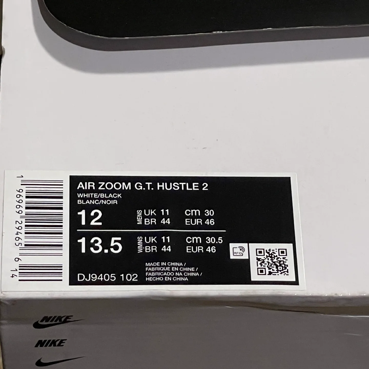 Nike Air Zoom G.T. Hustle 2 - Size 12 thumbnail