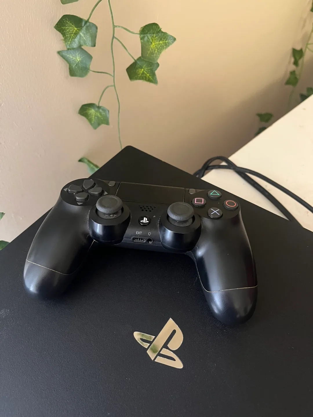 PlayStation 4 Pro Console with Controller thumbnail