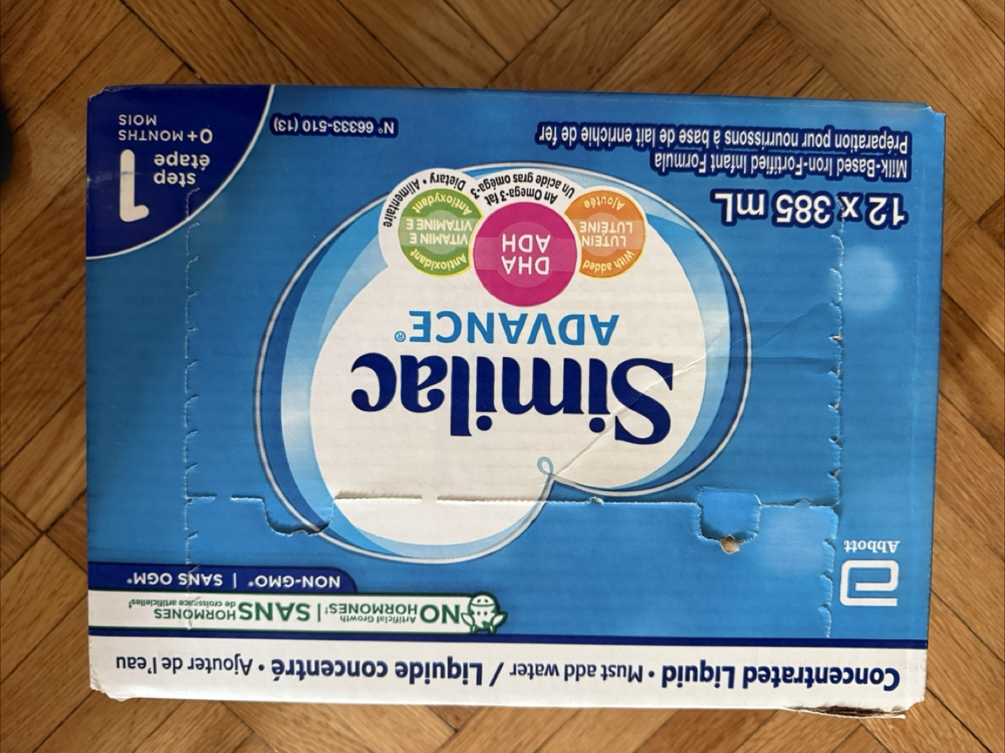 Similac Advance Infant Formula - 12 x 385 mL