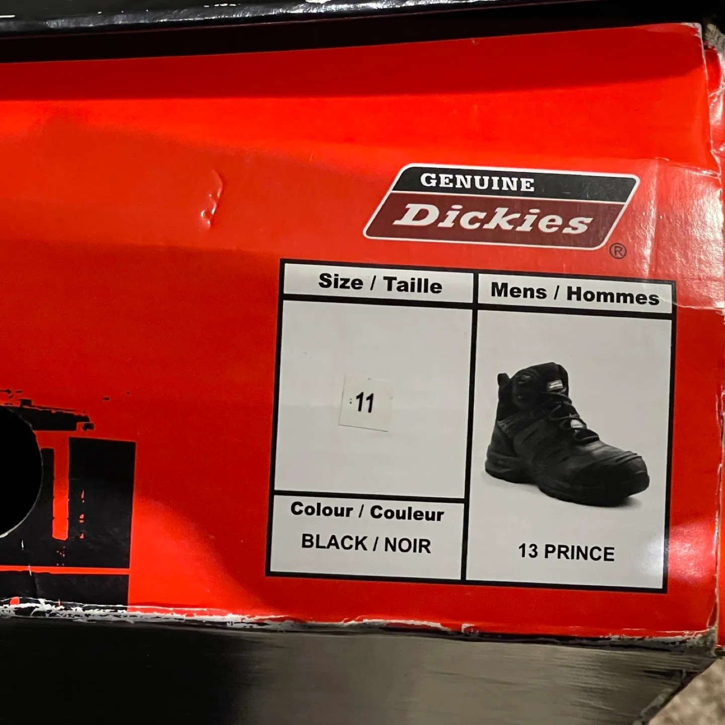 Dickies Workload Steel Toe Work Boots - Men's Size 11 thumbnail