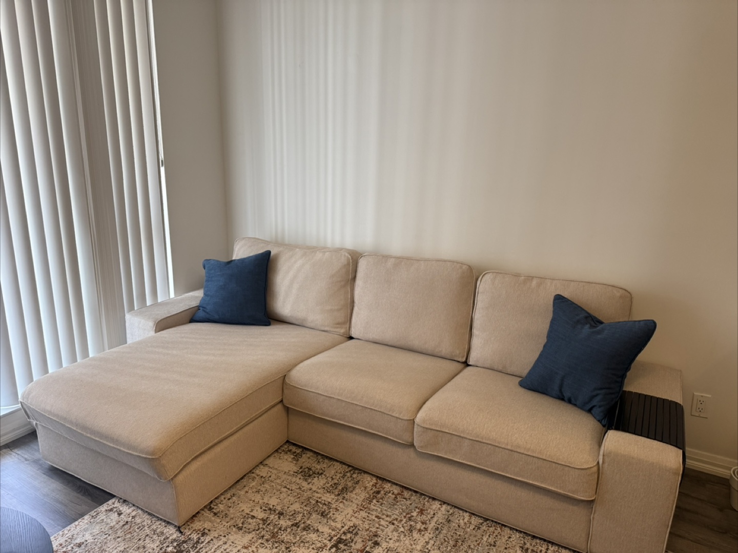 IKEA Kivik - Beige Sectional Sofa with Chaise - photo 2