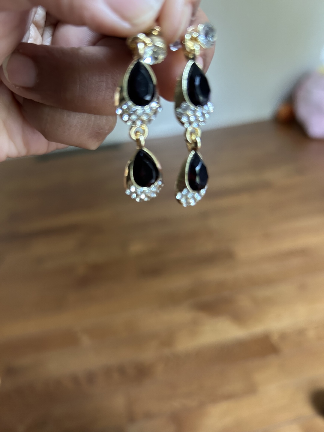 Gold Tone Floral Necklace & Earrings Set - photo 2