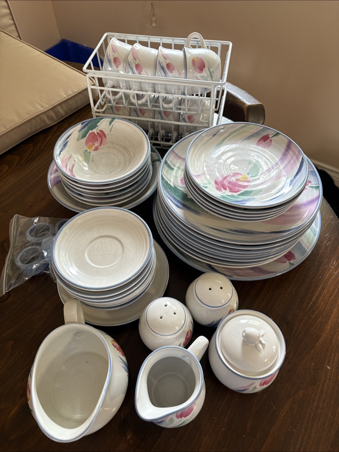Floral Dinnerware Set