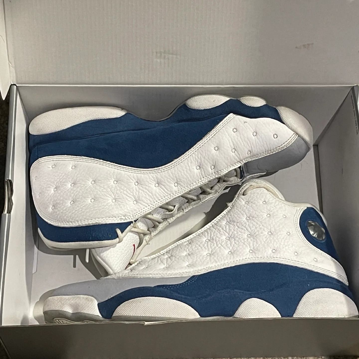 Air Jordan 13 Retro White/Blue US 11 image indicator(2)