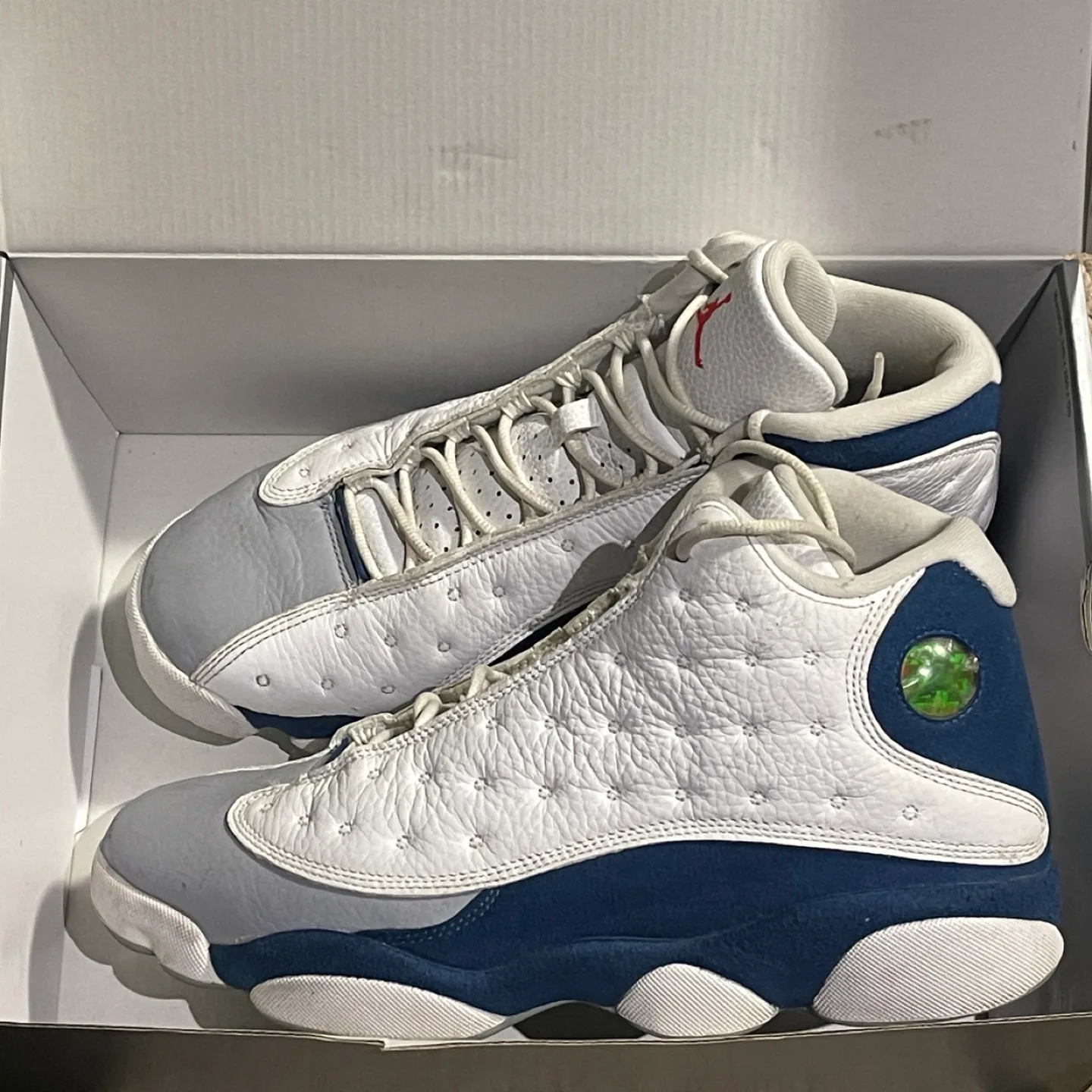 Air Jordan 13 Retro White/Blue US 11 image indicator(3)