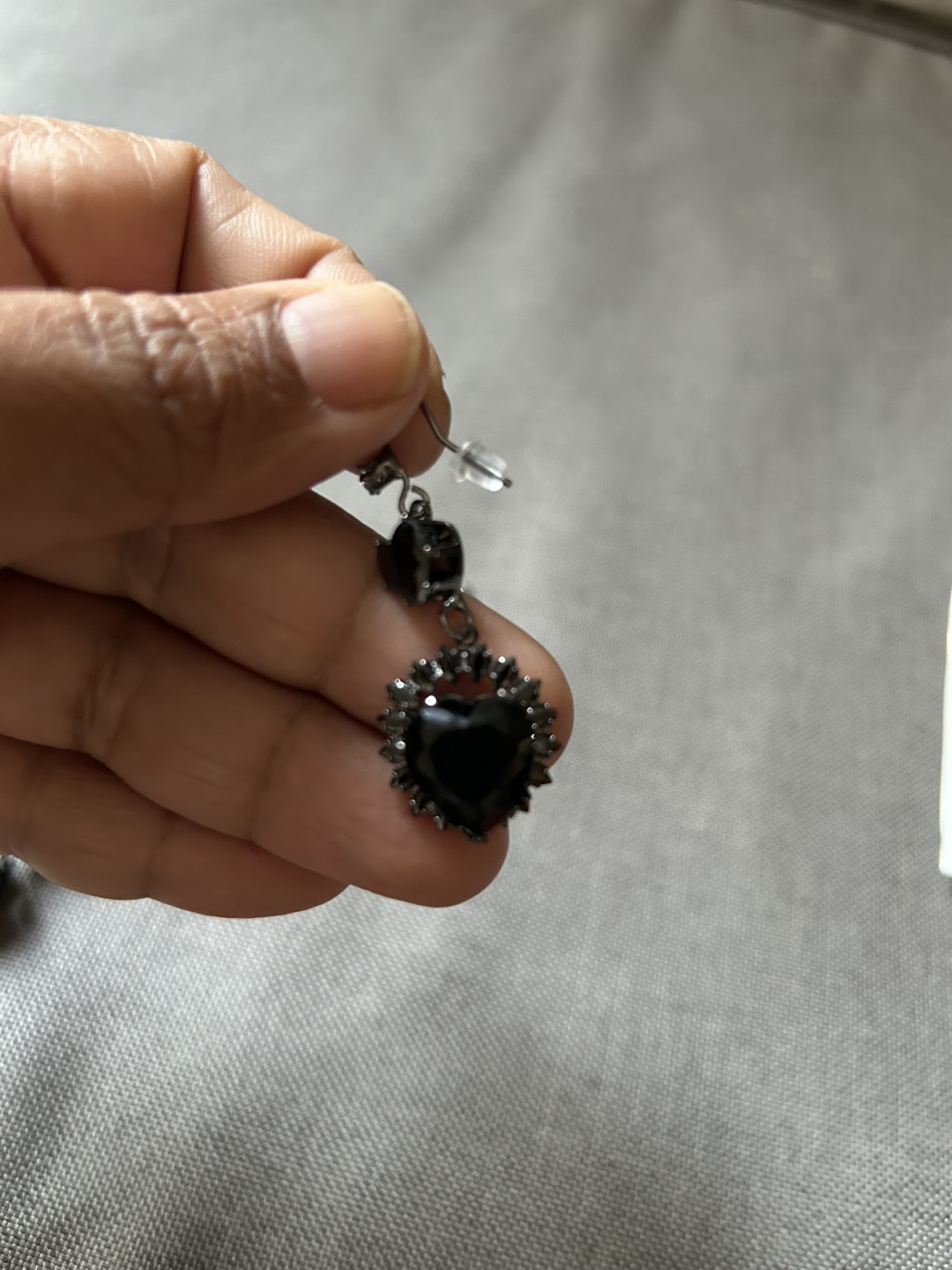 Black Necklace and Earring Set - photo 3