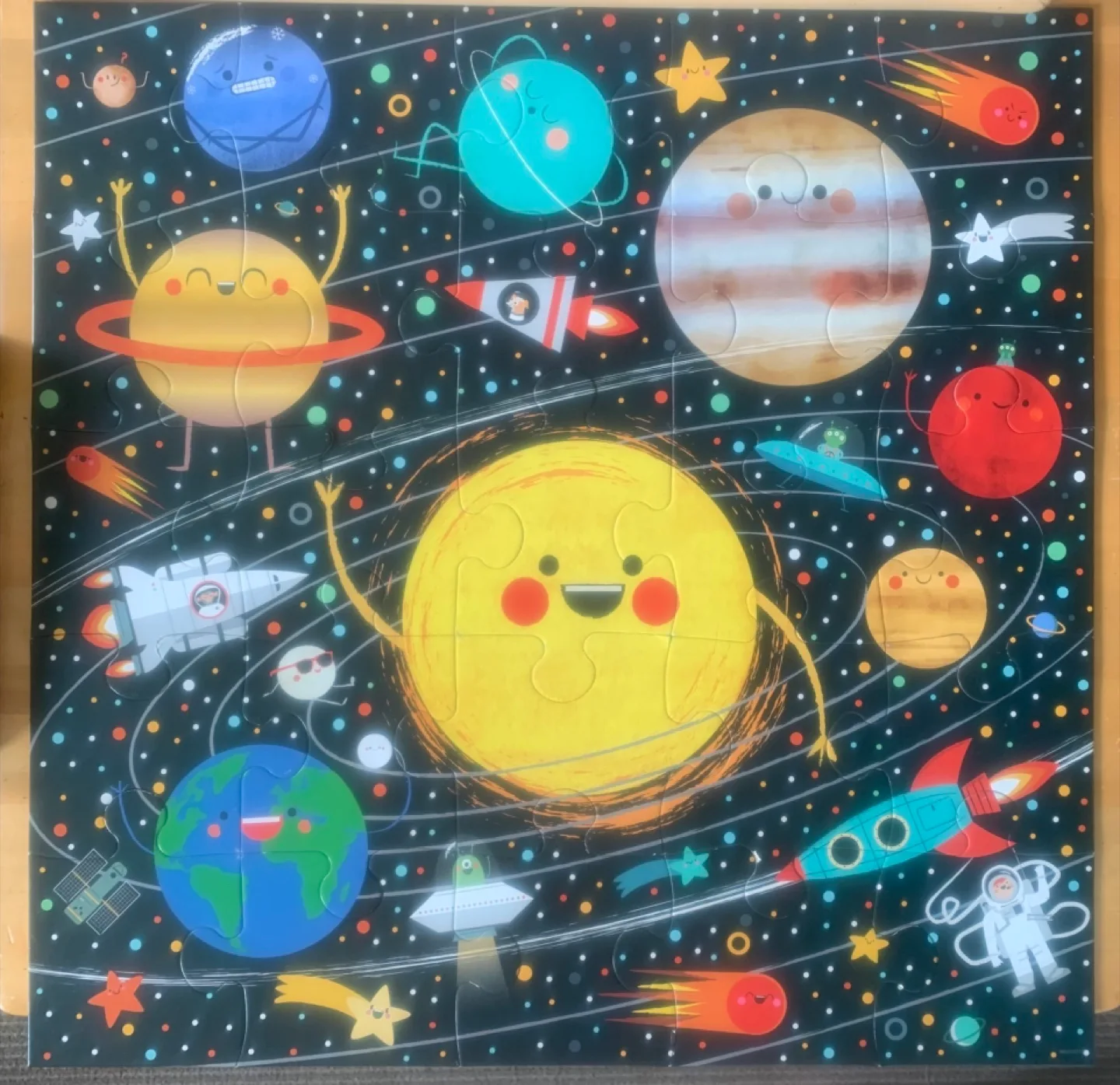 Mudpuppy Solar System Jumbo Puzzle - 25 Pieces thumbnail