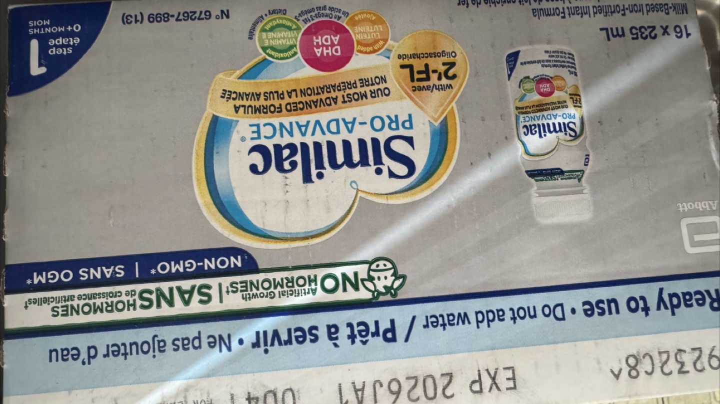 Similac Pro-Advance Infant Formula 16x235mL