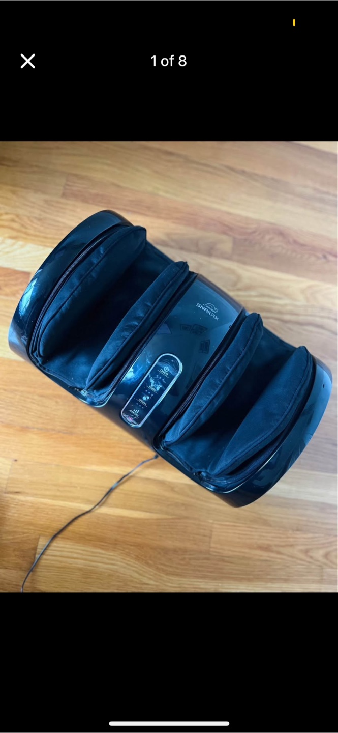 $199 NEW Foot and calf Massager with heat, Shiatsu option