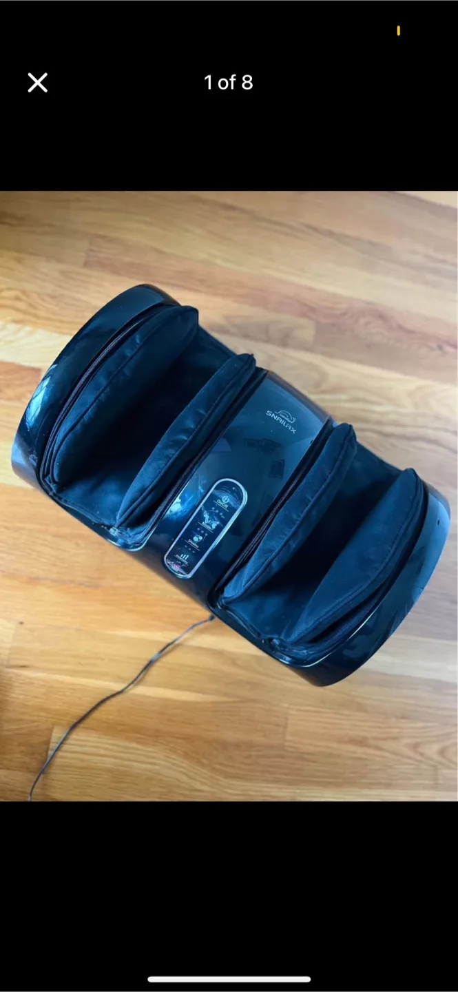 $199 NEW Foot and calf Massager with heat, Shiatsu option thumbnail