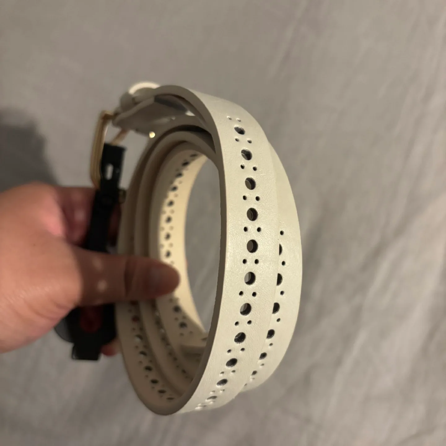 Reitmans Skinny Faux Leather Belt - L/XL image indicator(5)
