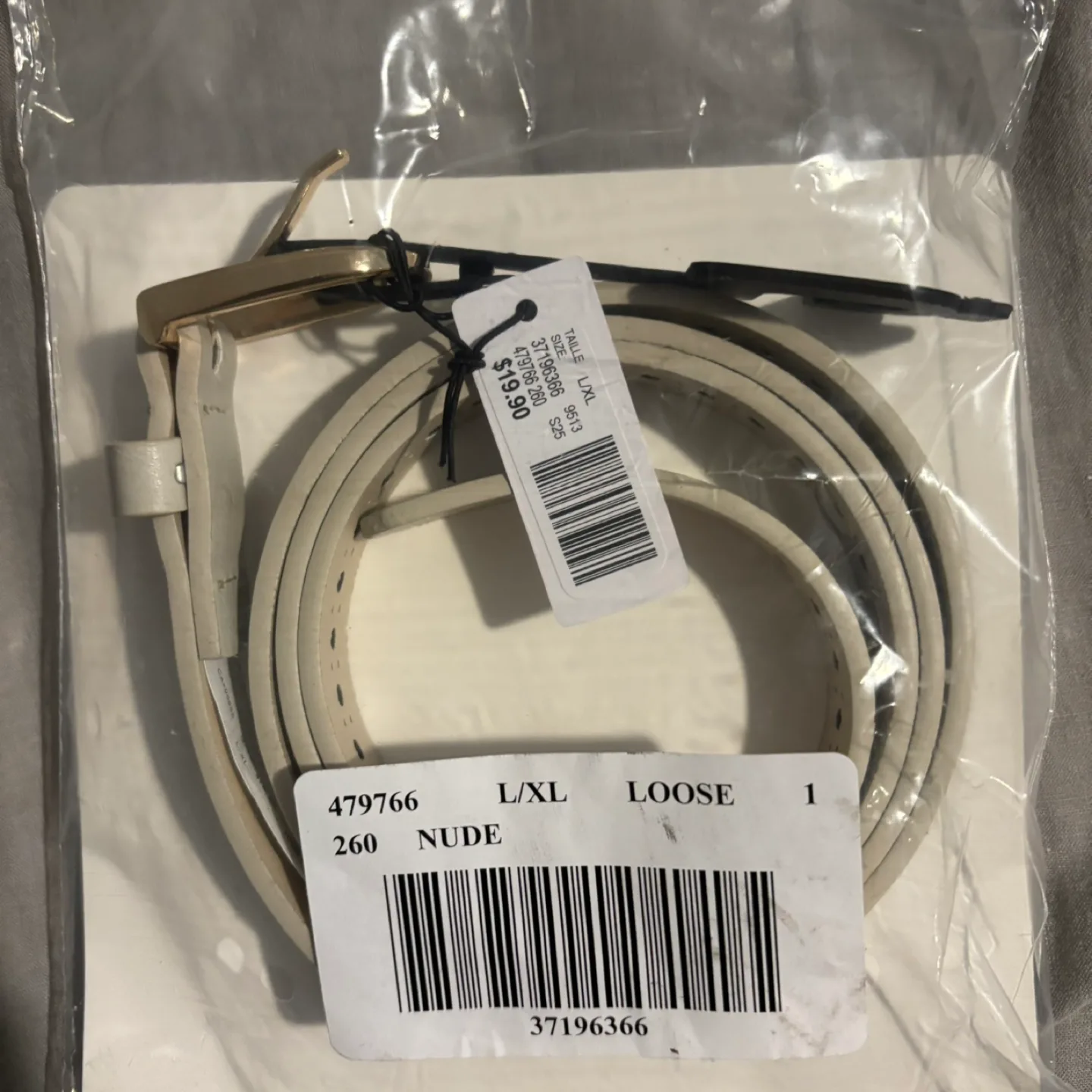 Reitmans Skinny Faux Leather Belt - L/XL image indicator(4)