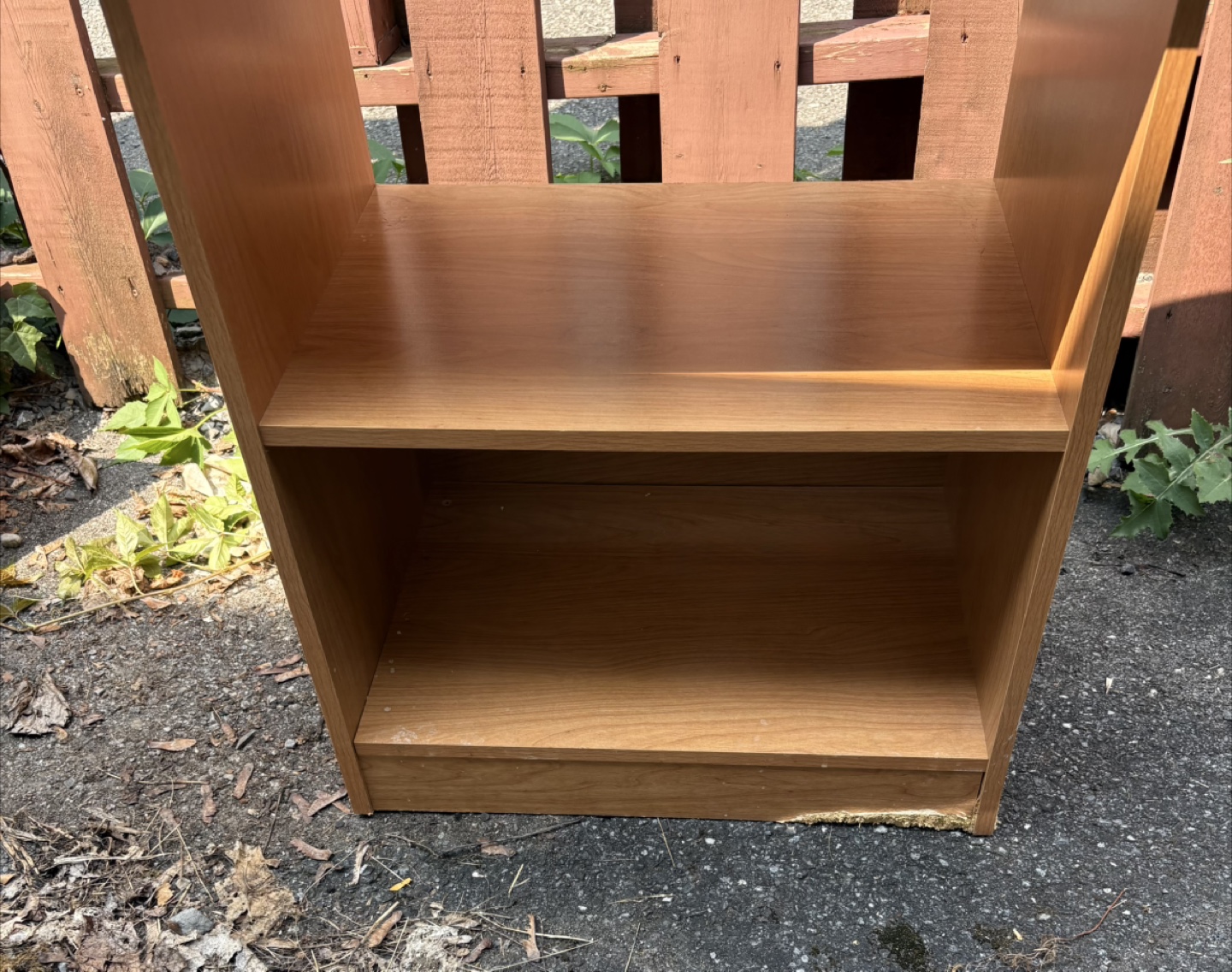 🧡 Wooden Shelf Unit - Good Condition - photo 2