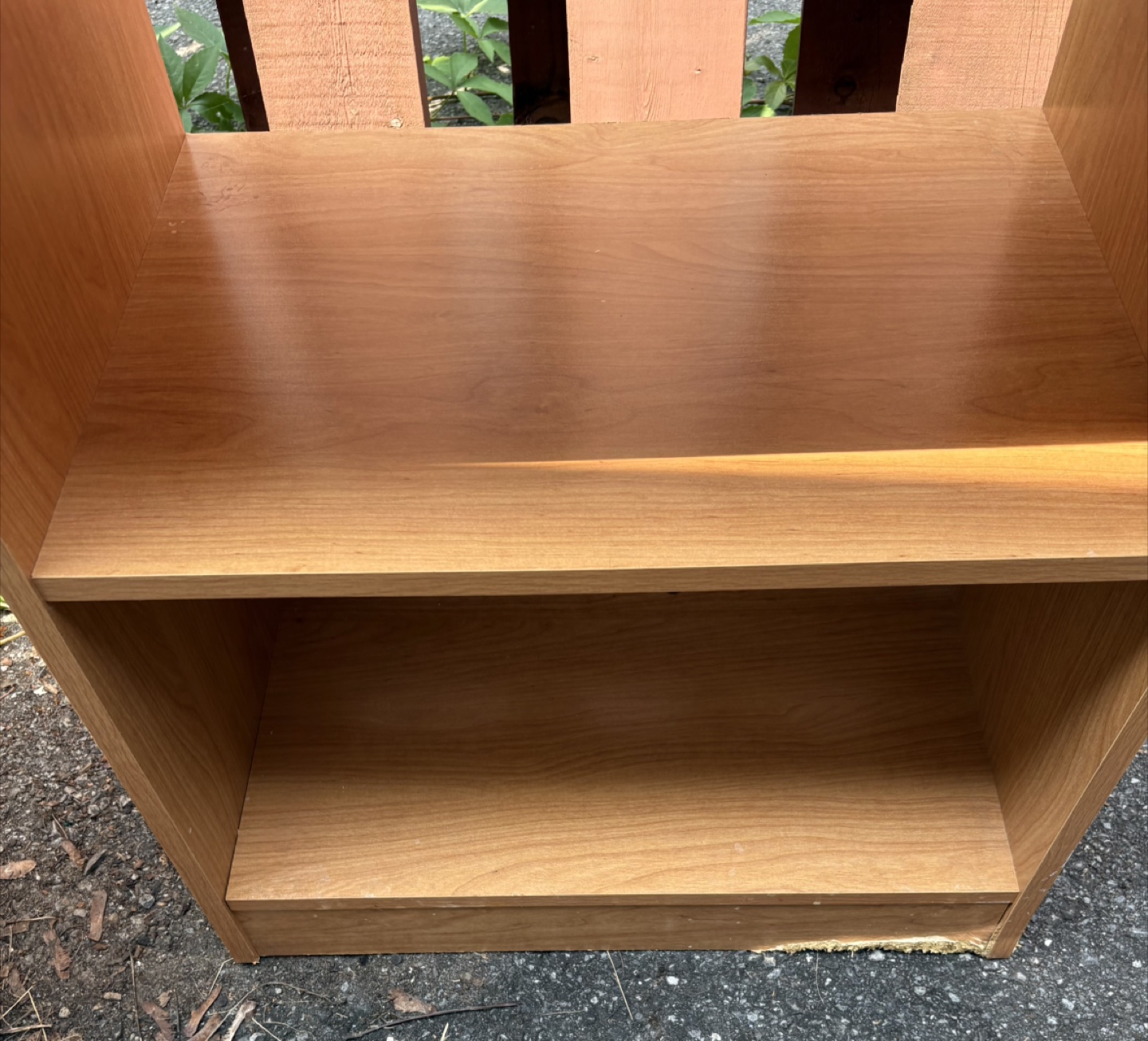 🧡 Wooden Shelf Unit - Good Condition - photo 3