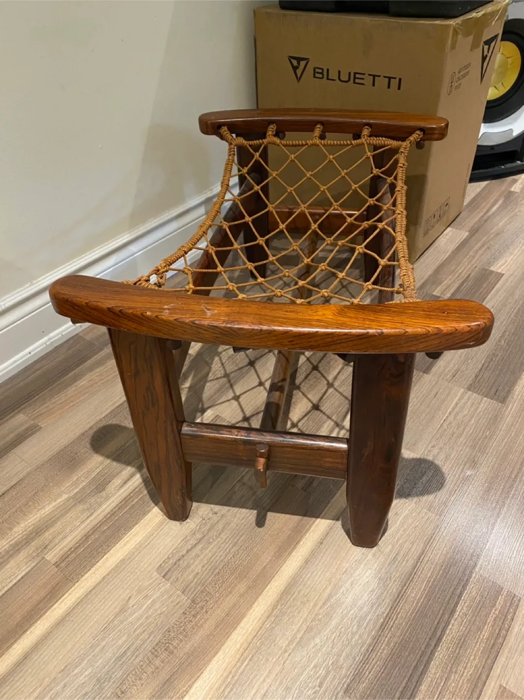 Rosewood Ottoman Woodart by Jean Gillon Stool image indicator(2)