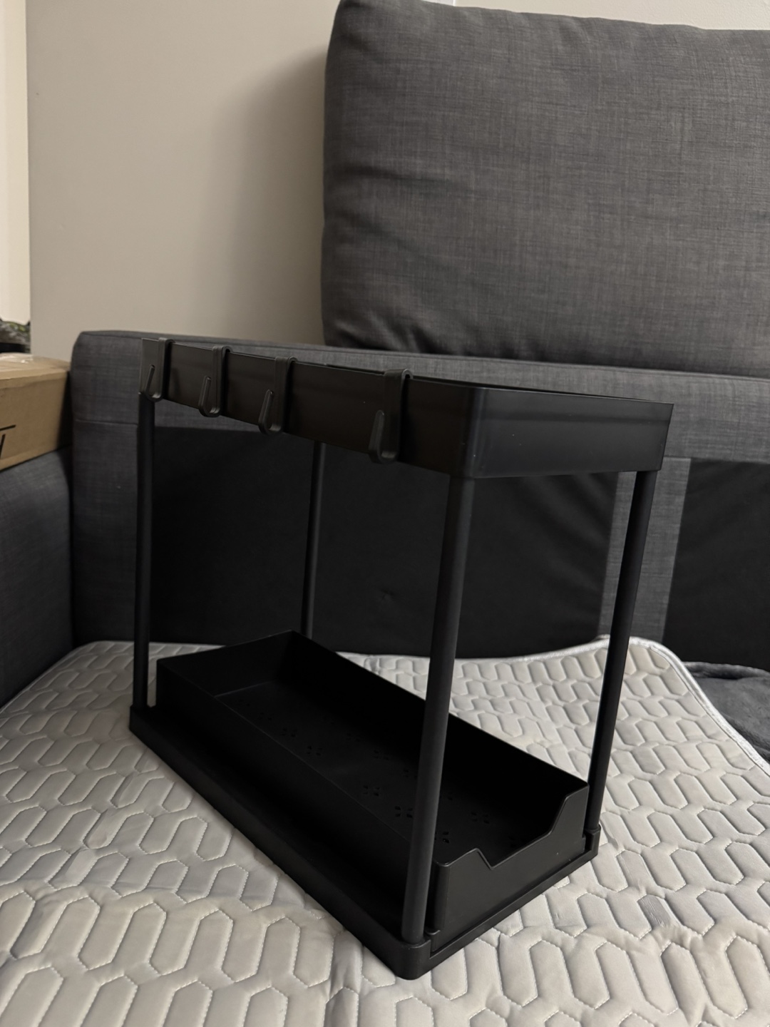 Black Multipurpose Shelf Storage - photo 2