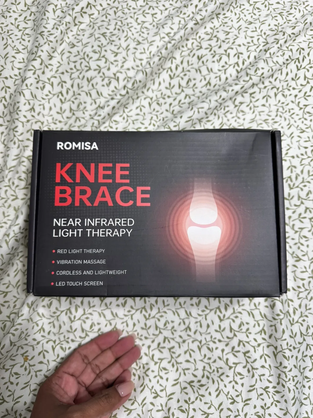 Romisa Knee Brace Near Infrared Light Therapy thumbnail