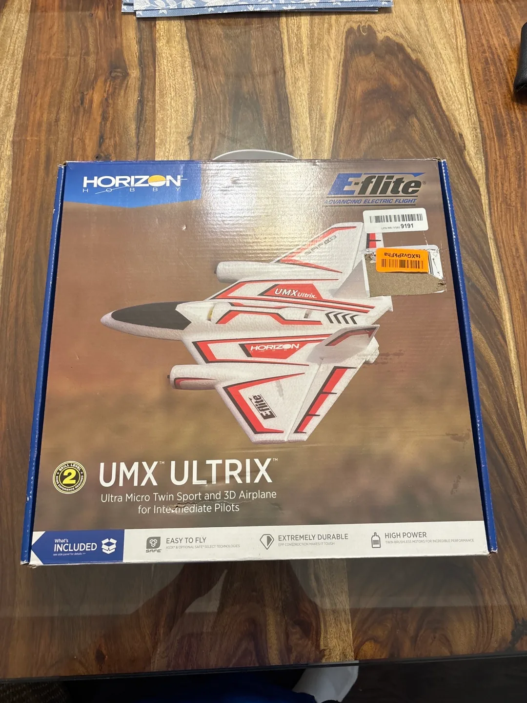 Horizon E-flite UMX Ultrix Airplane - New in Box thumbnail