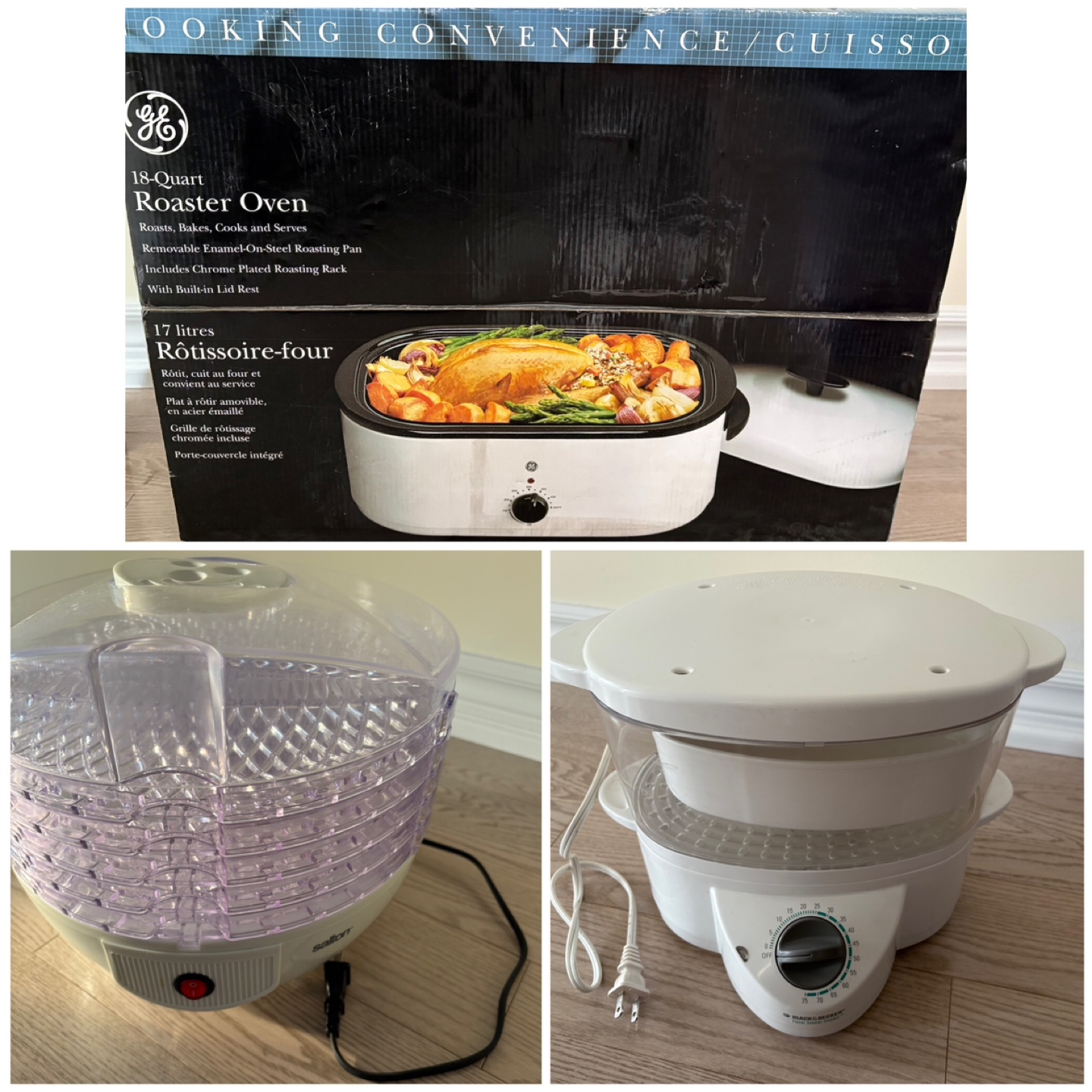 3 for 1 cooking appliances
