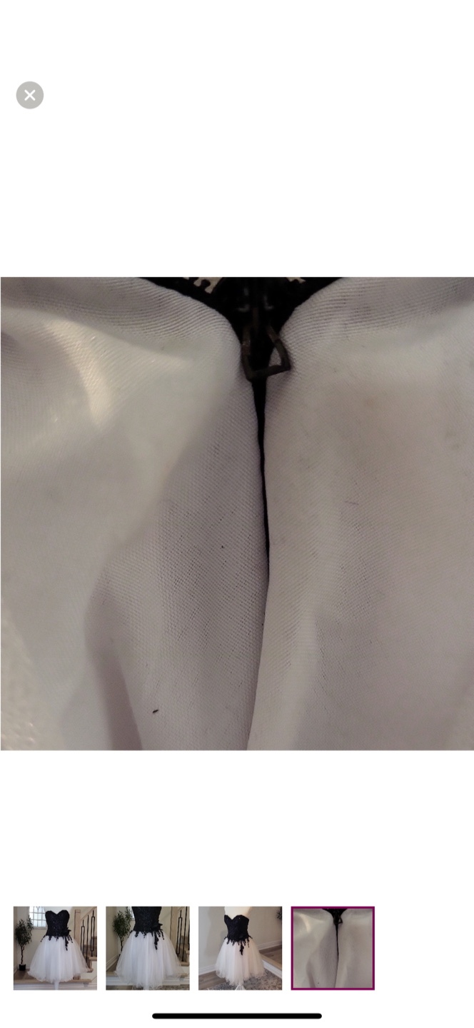 Black & White Corset Dress - photo 4