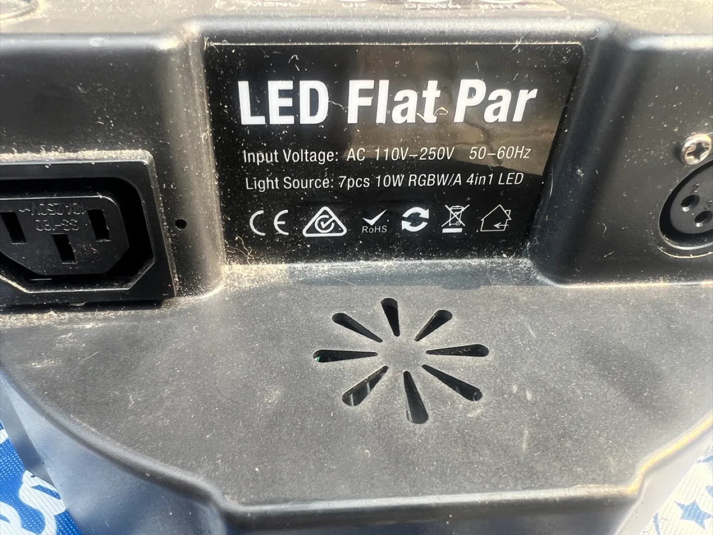 V-Show LED Flat Par Light image indicator(3)