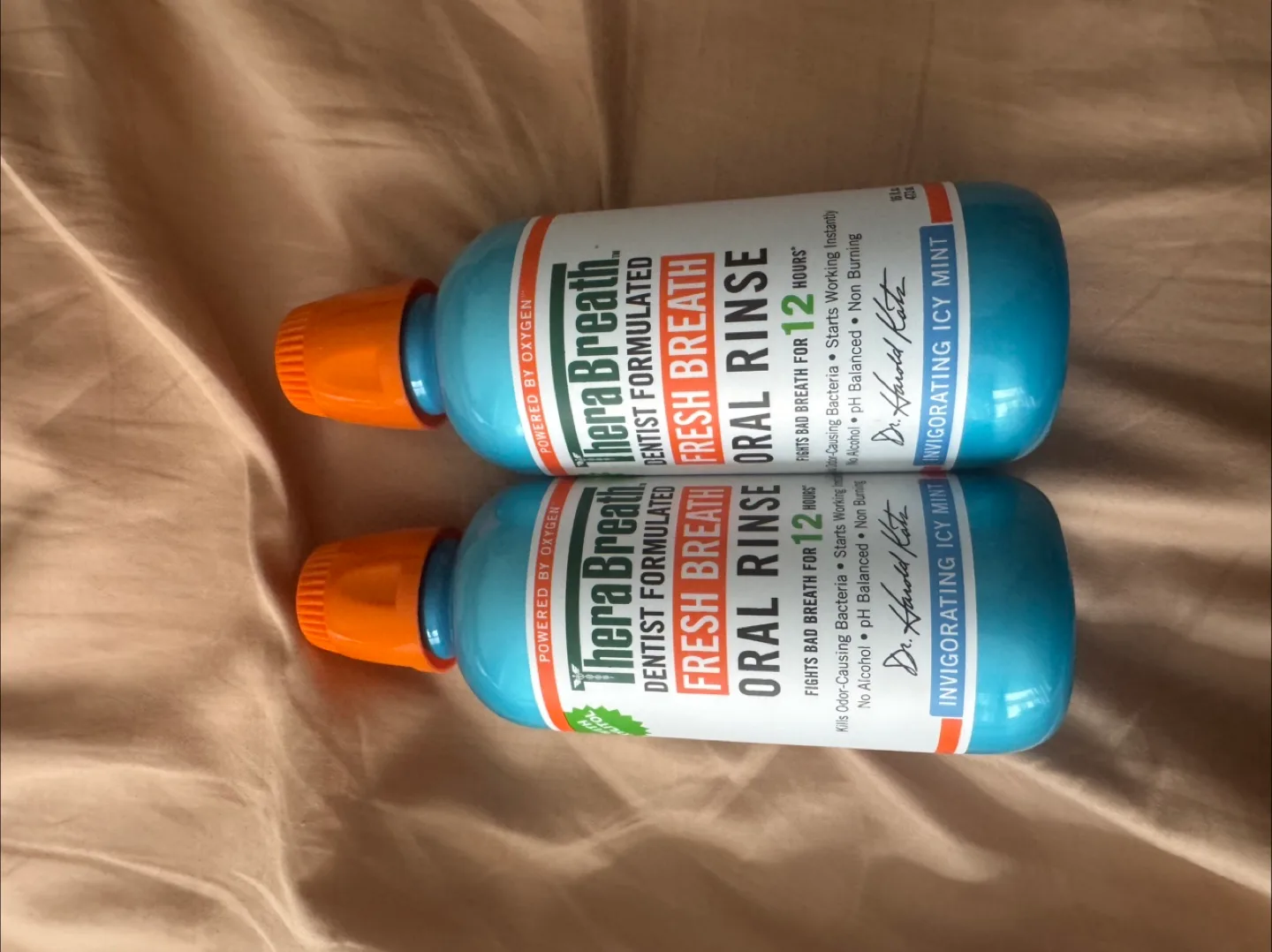TheraBreath Fresh Breath Oral Rinse 🧡 thumbnail