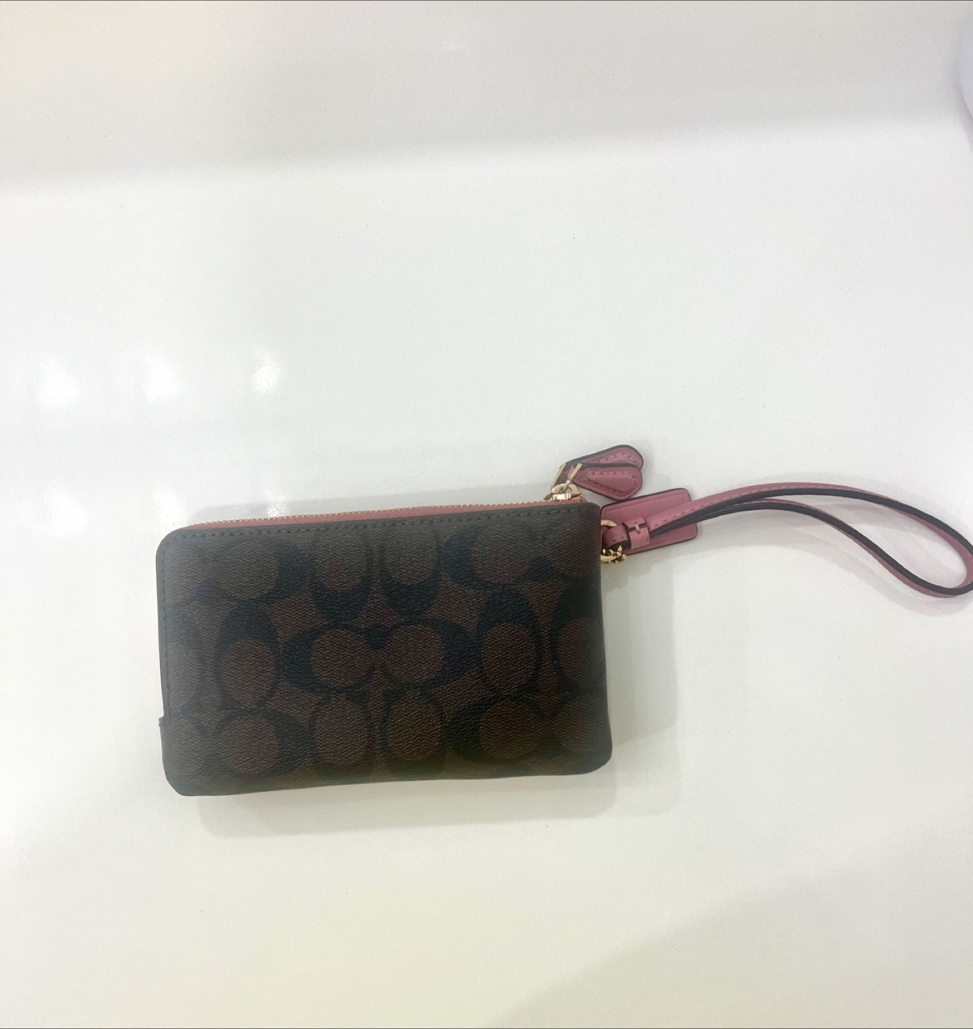 Coach Double Zip Wristlet - photo 2