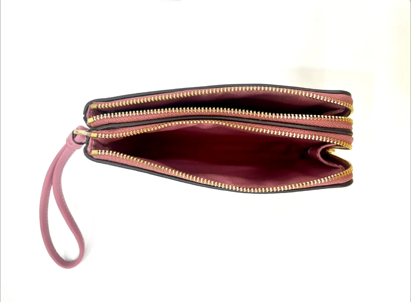 Coach Double Zip Wristlet image indicator(4)