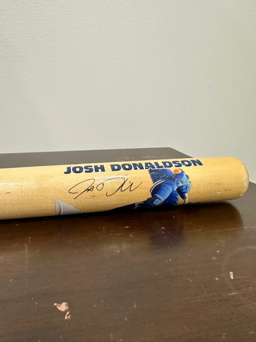 Souvenir Josh Donaldson Blue Jays Mini Baseball Bat 🧡 image indicator(4)