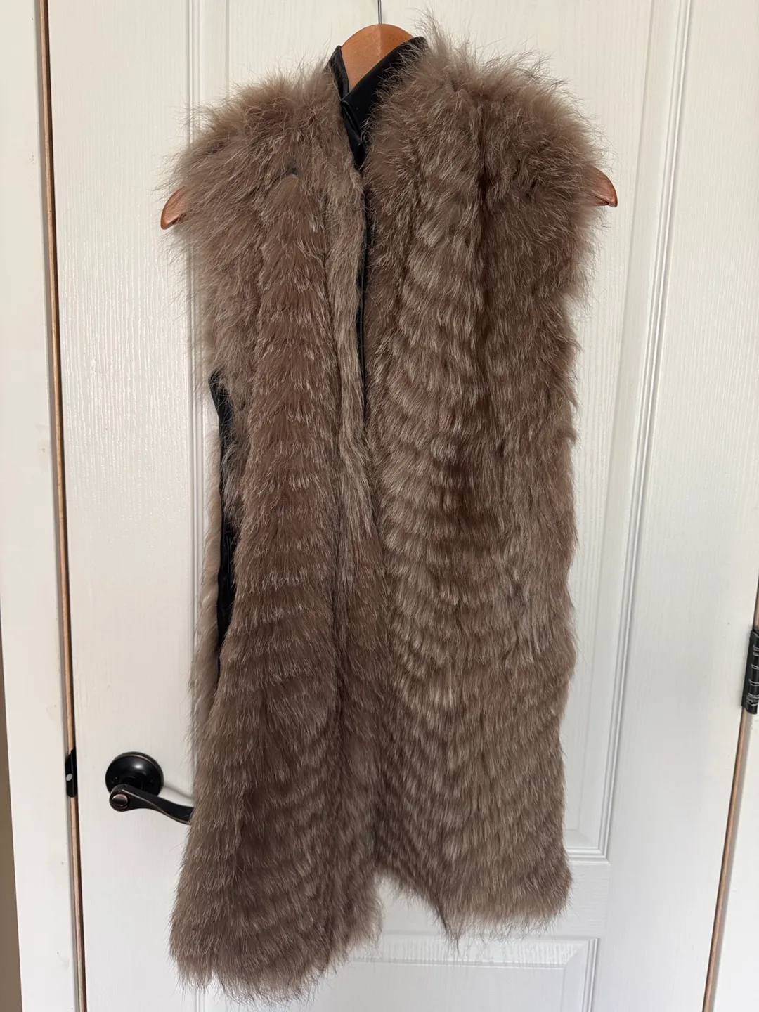 Vintage Fur Vest arctic fox thumbnail