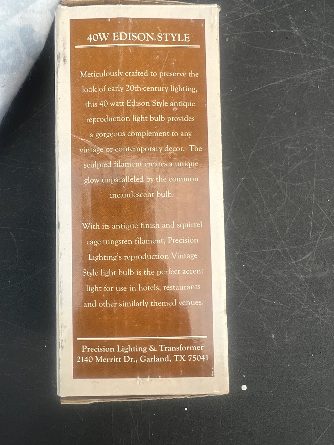 PL&T 40W Edison Style ST58 Light Bulb lot 26 image indicator(5)