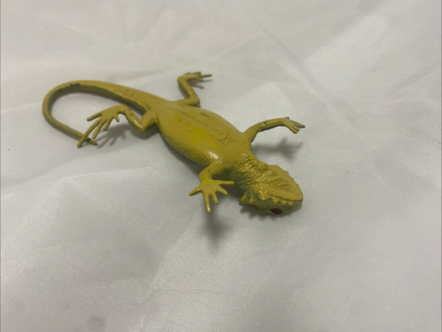 Flat-Tailed Horned Lizard, Green, Toy Reptile, Realistic Figure image indicator(3)