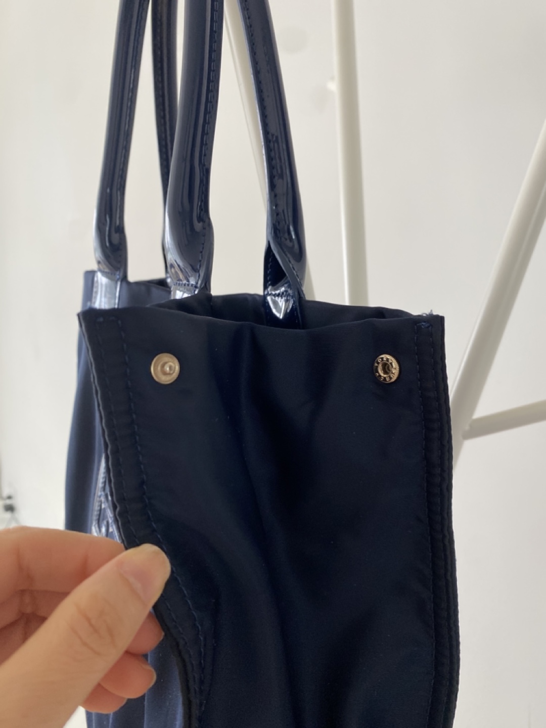 Tory Burch Navy Tote Bag - photo 3