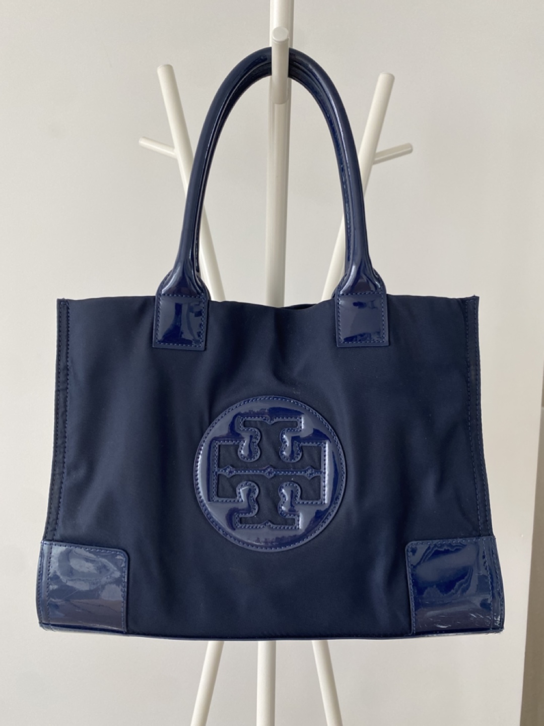 Tory Burch Navy Tote Bag