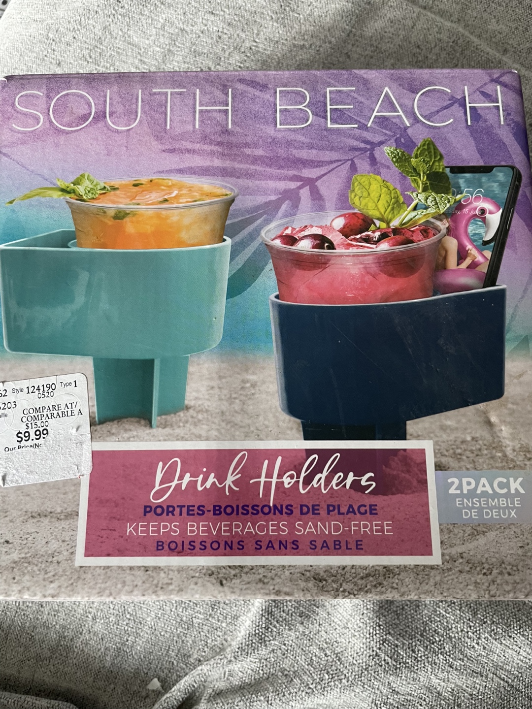 South Beach Drink Holders - 2 Pack