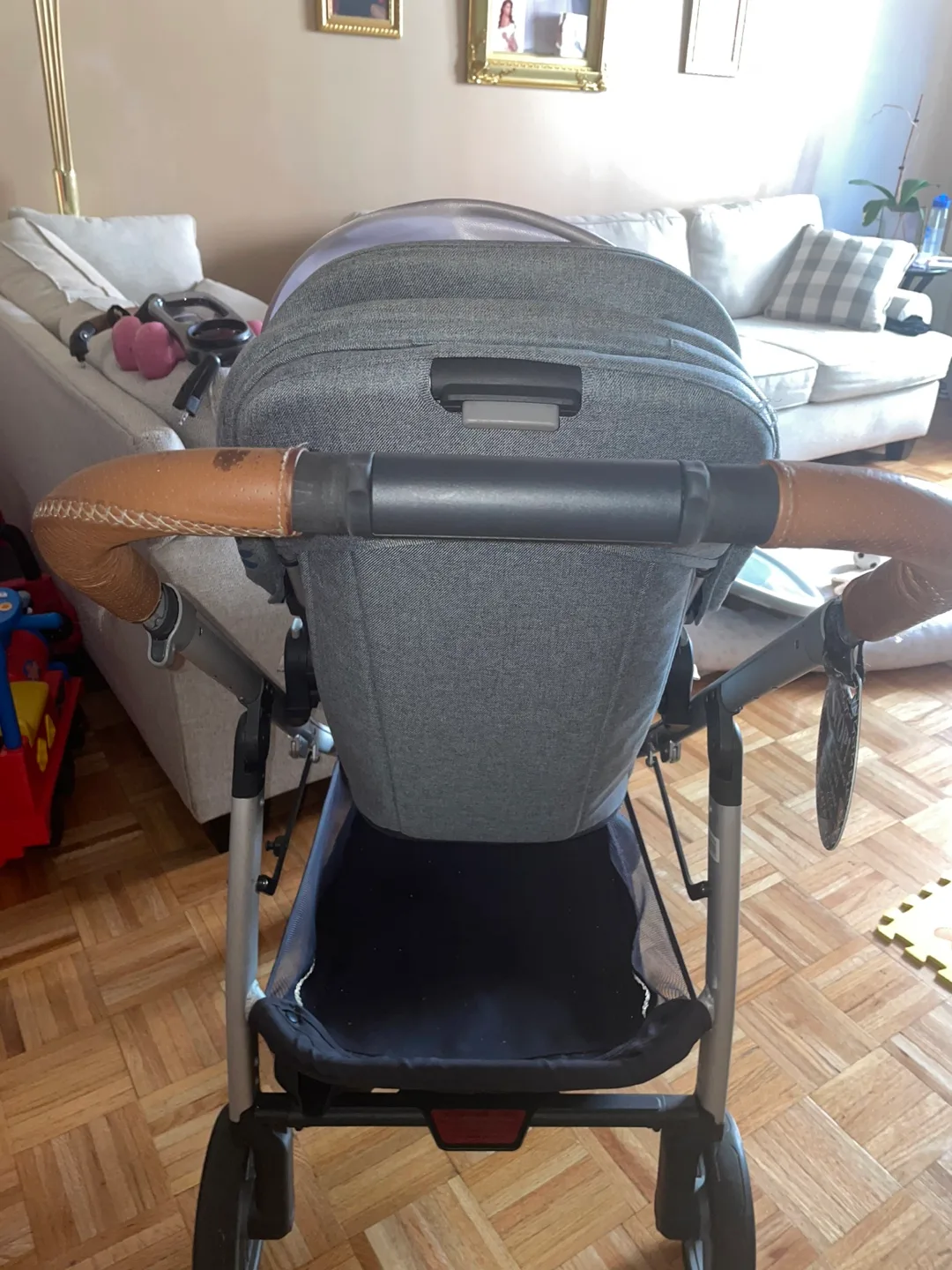 Uppababy stroller Cruz  with car seat image indicator(6)